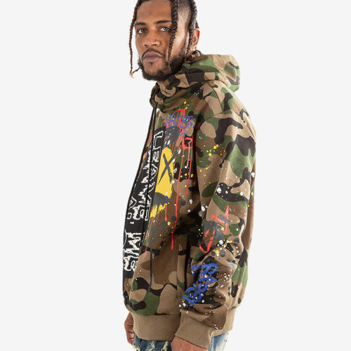 N1 Graffiti Hoodie Back
